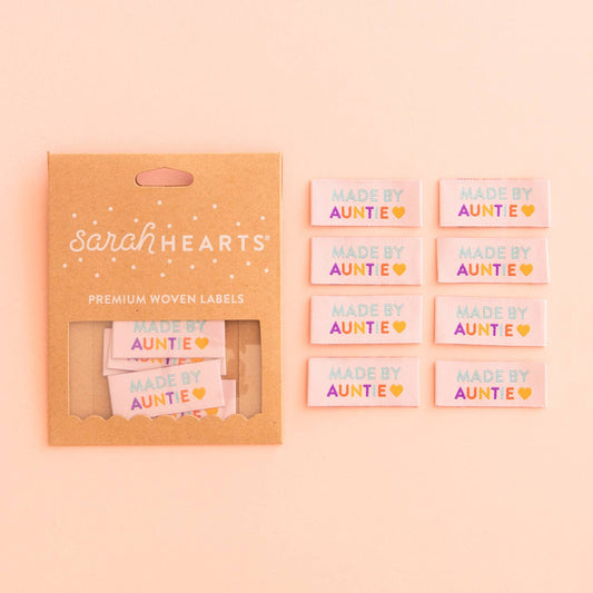 SARAH HEARTS | Made by Auntie