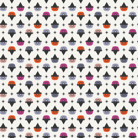 GHOST TOWN | Halloween Cats White Multi