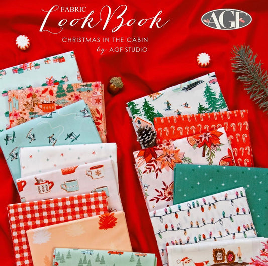 CHRISTMAS IN THE CABIN | Fat Quarter Bundle (Cut in House)