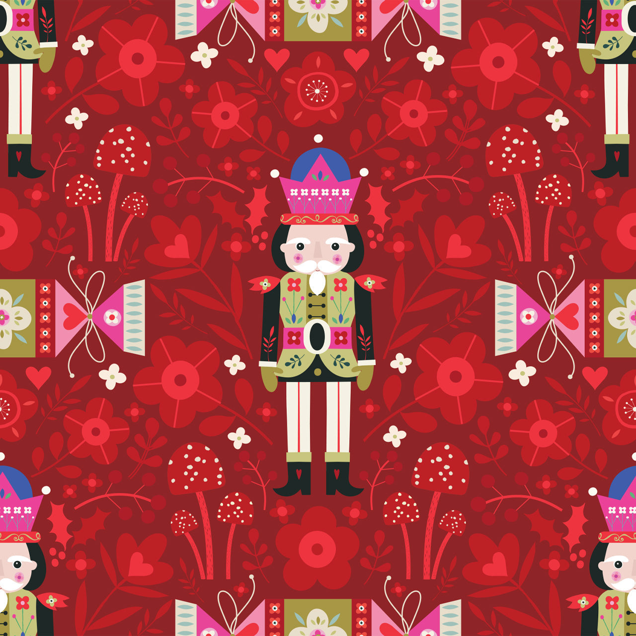 NORDIC NOEL | Nutcracker Red