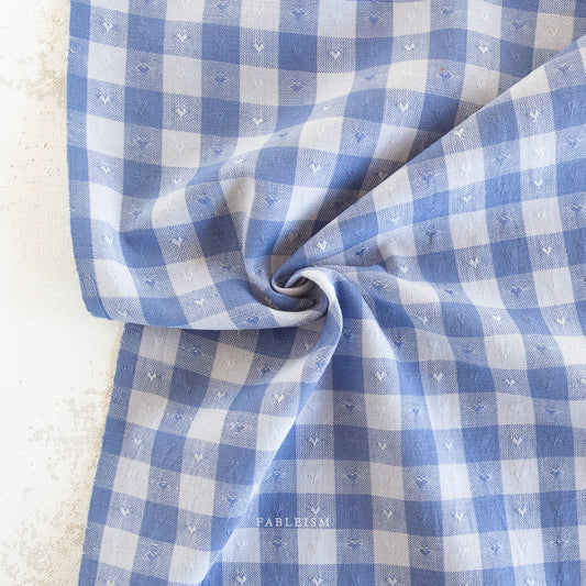 QUEEN OF HEARTS | Gingham Hearts Alice Blue