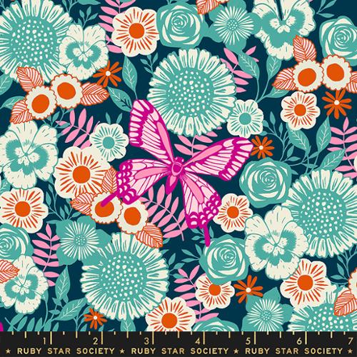 BACKYARD | Butterfly Garden Dark Teal
