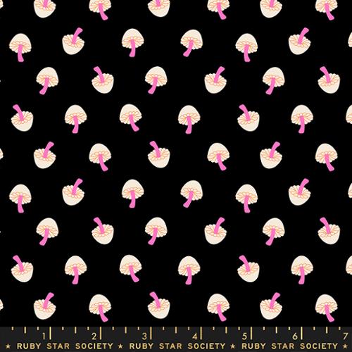 TINY FRIGHTS | Tiny Mushrooms Black