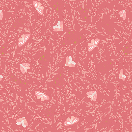 MOONCHILD | Moths Raspberry (Gold Sparkle)