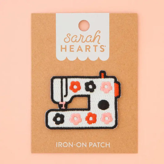 SARAH HEARTS | Daisy Sewing Machine Patch