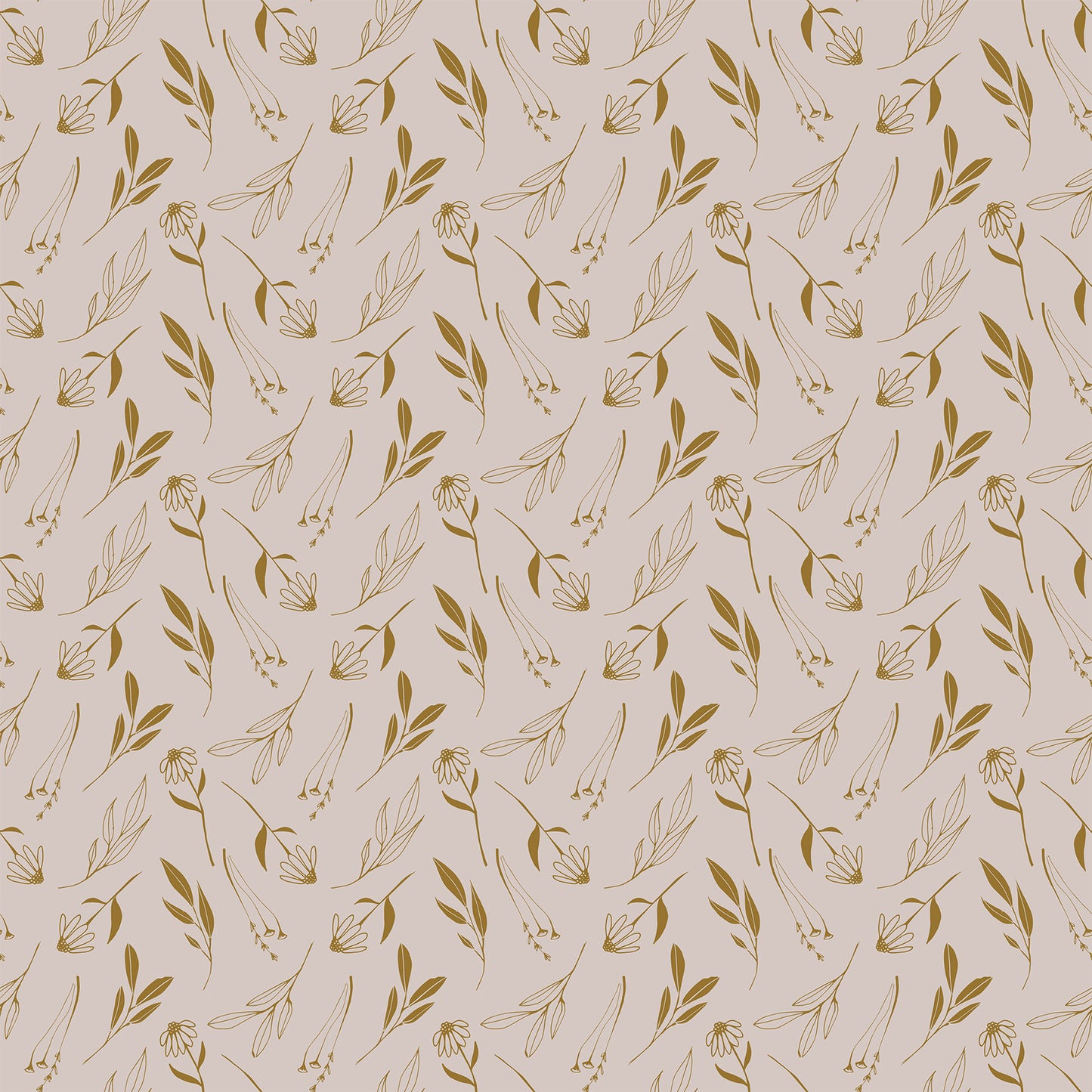 MARTHA | Floral Outline in Grey