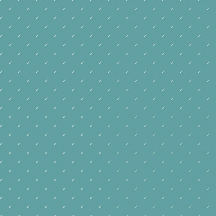 CROSS STITCH | Riley Teal