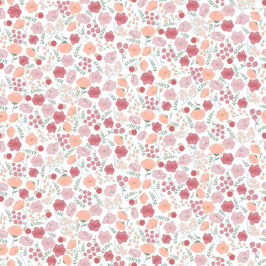 PAWS & REFLECT | Floral with Snails White