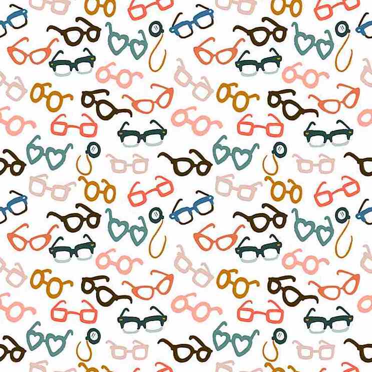 VANITY FUR | Glasses in White