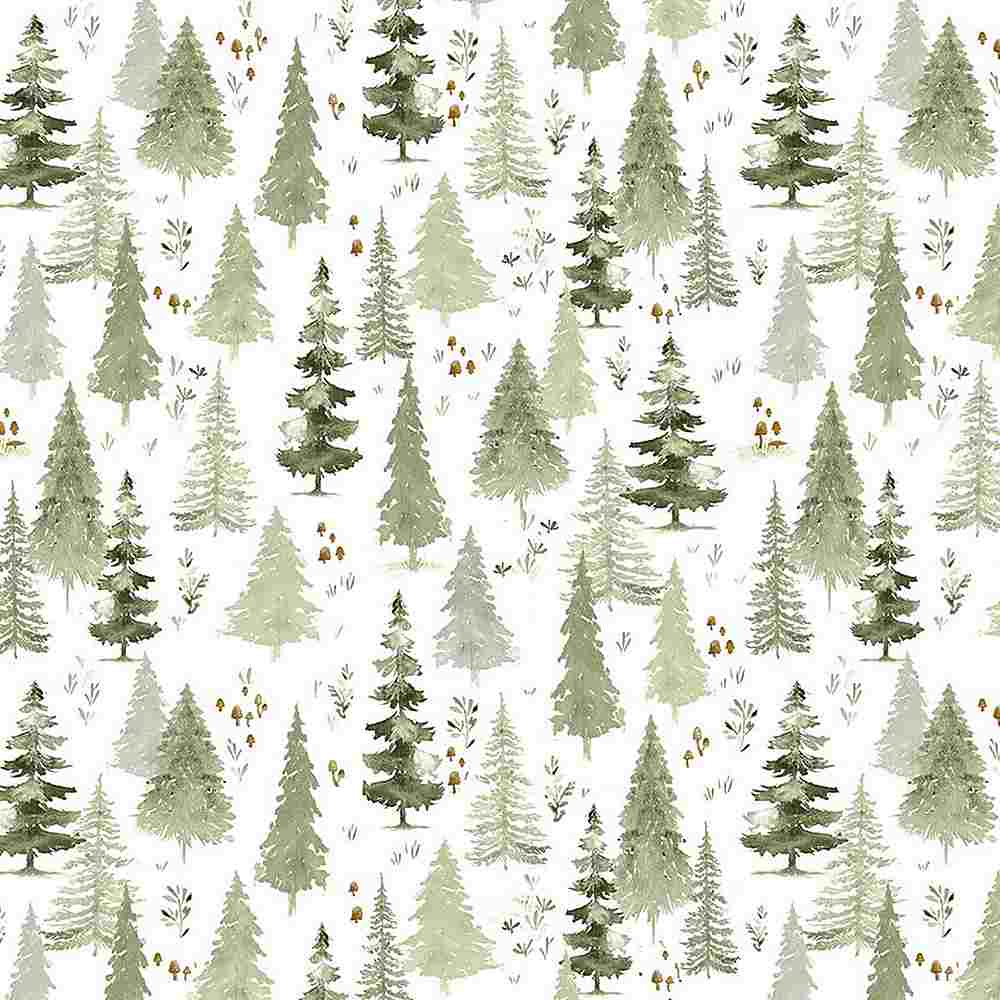 WOOD YOU BE MINE | Alpine Forest White
