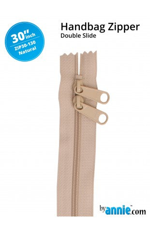 ByAnnie 30" Handbag Zipper | Natural