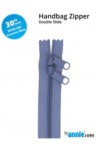 ByAnnie 30" Handbag Zipper | Country Blue