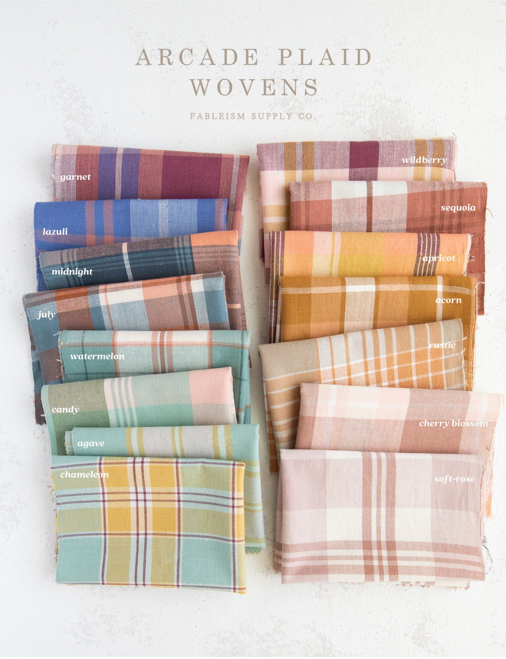 ARCADE PLAID WOVENS | Bundles