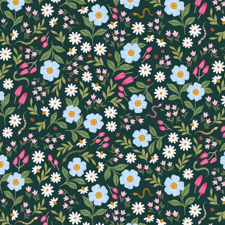 GARDEN & GLOBE | Wildflower Field in Emerald