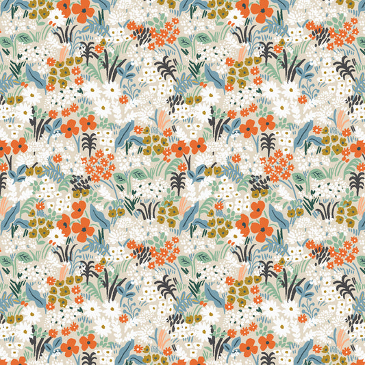 BON VOYAGE | Meadow in Flax Multi Metallic