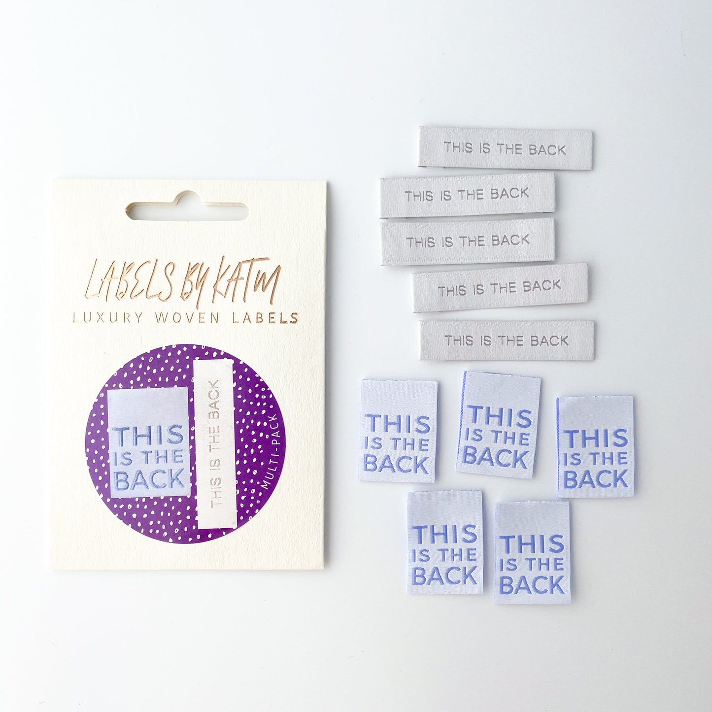 KATM LABELS | This is the Back (Dual Pack)