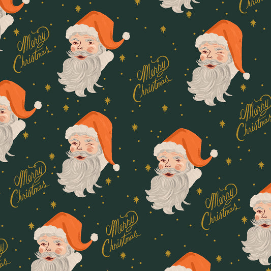 HOLIDAY CLASSICS 2 | Santa Evergreen Metallic