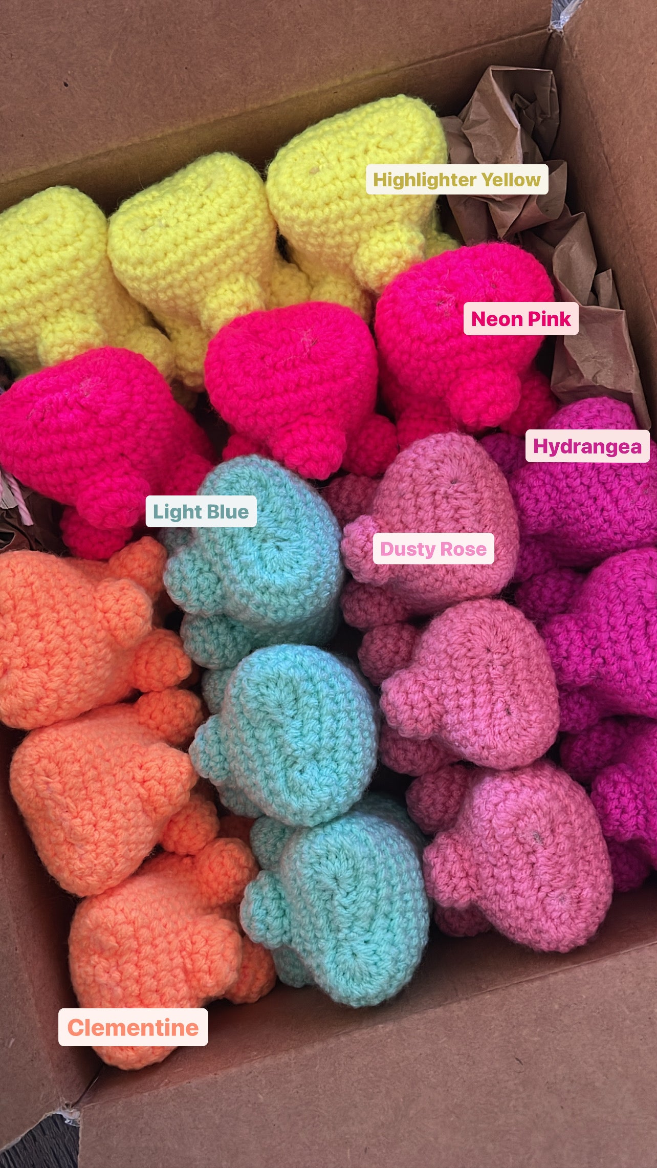 HEDGEWITCH FIBRE ART | Crocheted Gummy Bears