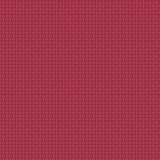 PETAL SONG | Basket Weave Cranberry