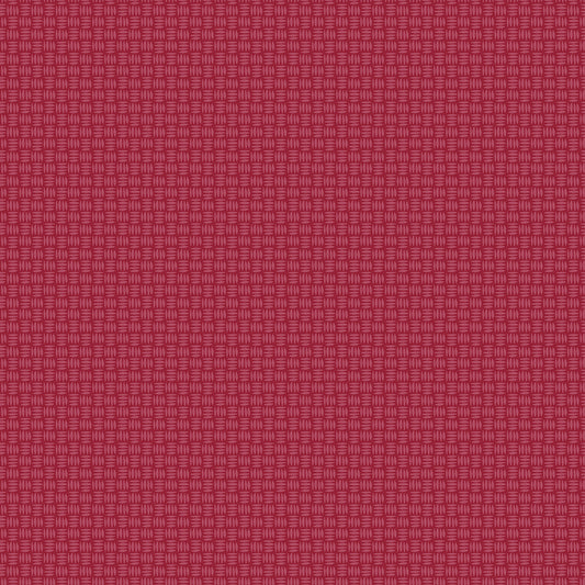 PETAL SONG | Basket Weave Cranberry