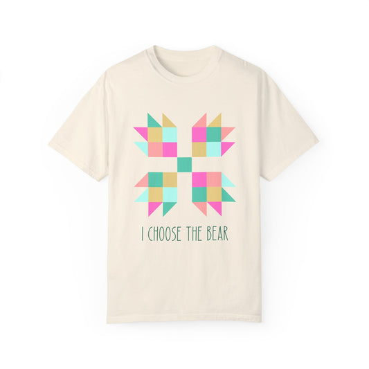 PREORDER | BBF MERCH | I Choose the Bear Tee in Ivory Rainbow