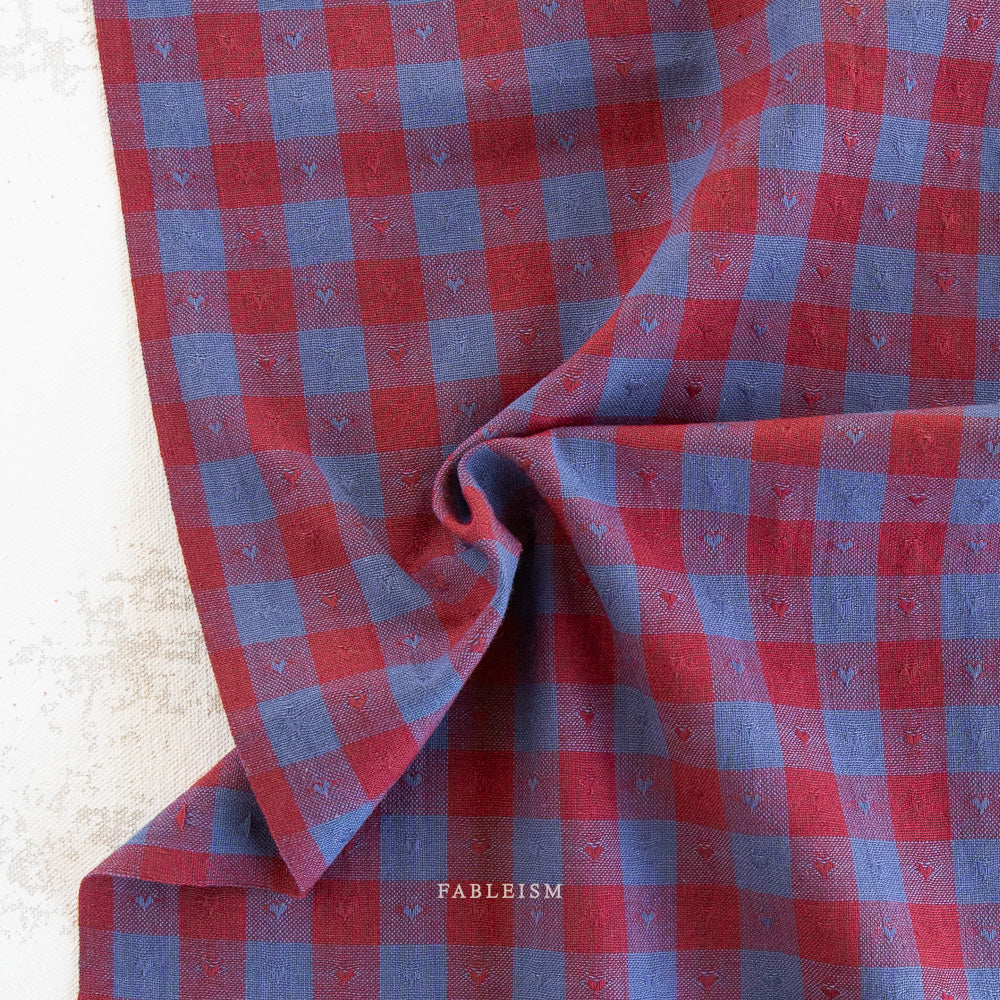 PREORDER | QUEEN OF HEARTS | Gingham Hearts Royal