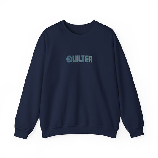 BBF MERCH | Quilter Lines Sweatshirt in Navy