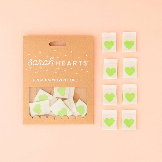 SARAH HEARTS | Bright Green Hearts