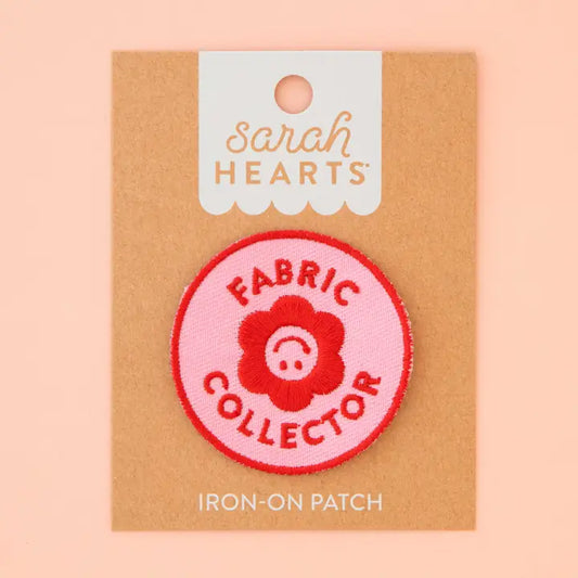 SARAH HEARTS | Fabric Collector Patch