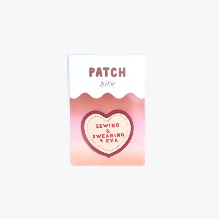 KATM LABELS | Swearing & Sewing 4 Eva Iron On Patch