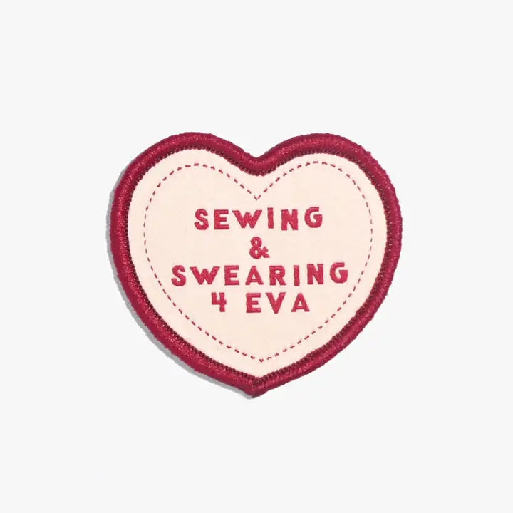 KATM LABELS | Swearing & Sewing 4 Eva Iron On Patch