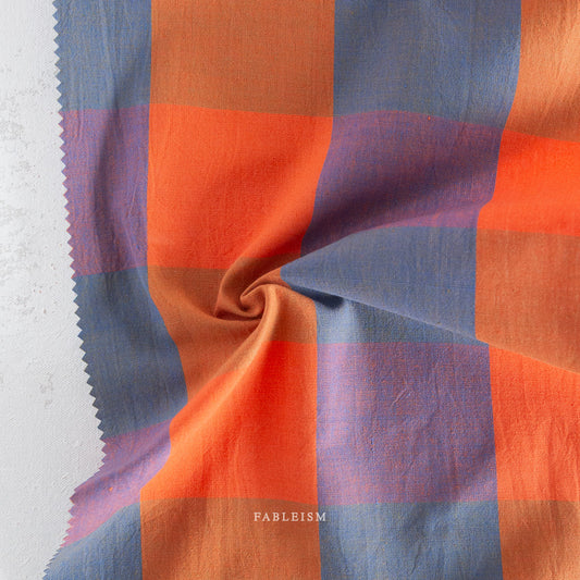 SWEDISH HOLIDAY | Plaid Cobalt Red