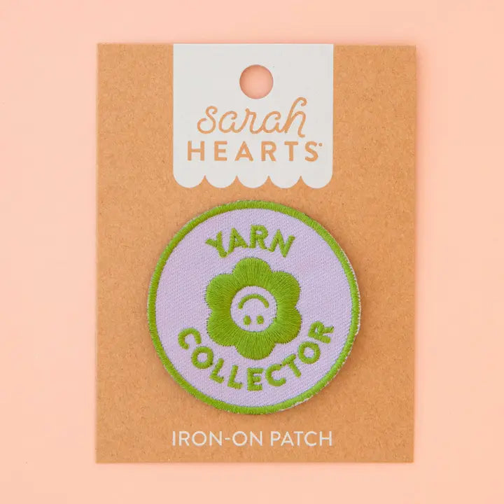 SARAH HEARTS | Yarn Collector Patch