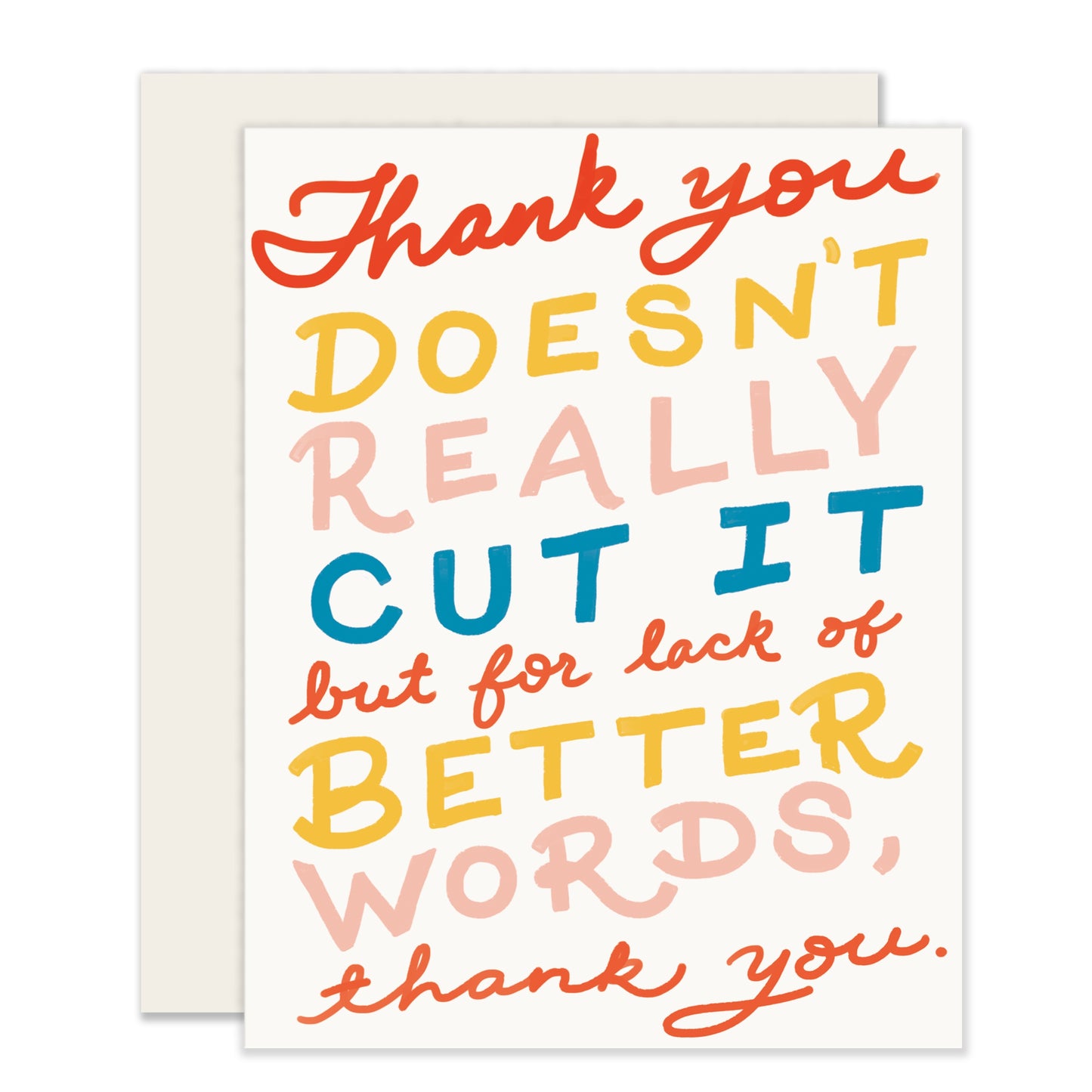 STATIONARY | No Better Words Thank You