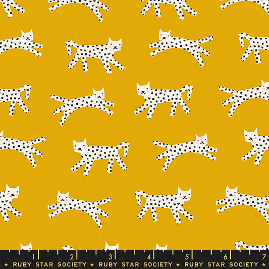 Darlings 2 | Snow Leopard in Goldenrod