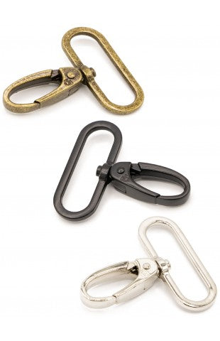 ByAnnie 1.5" Swivel Hook - Antique Brass (Set of 2)