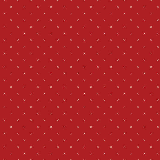 CROSS STITCH | Barn Red