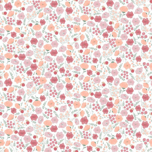 PAWS & REFLECT | Floral with Snails White