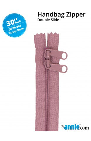 ByAnnie 30" Handbag Zipper | Dusty Rose