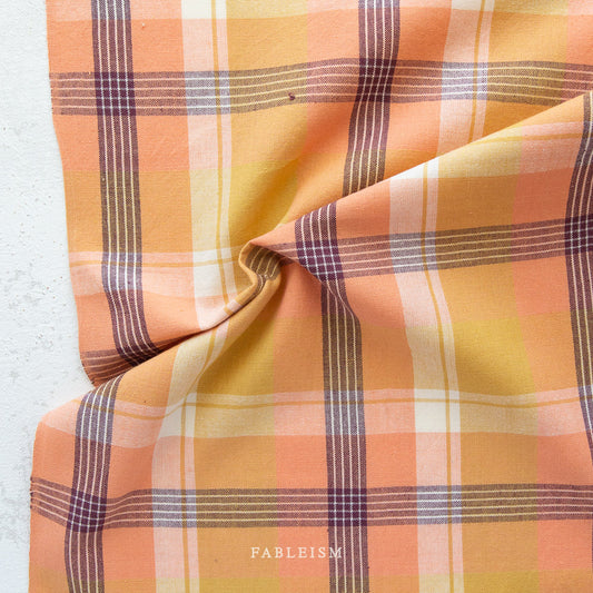 ARCADE PLAID WOVENS | Apricot