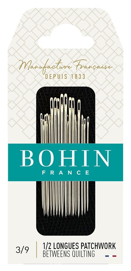 BOHIN | Assorted Between Patchwork Needles, Size No. 3/9