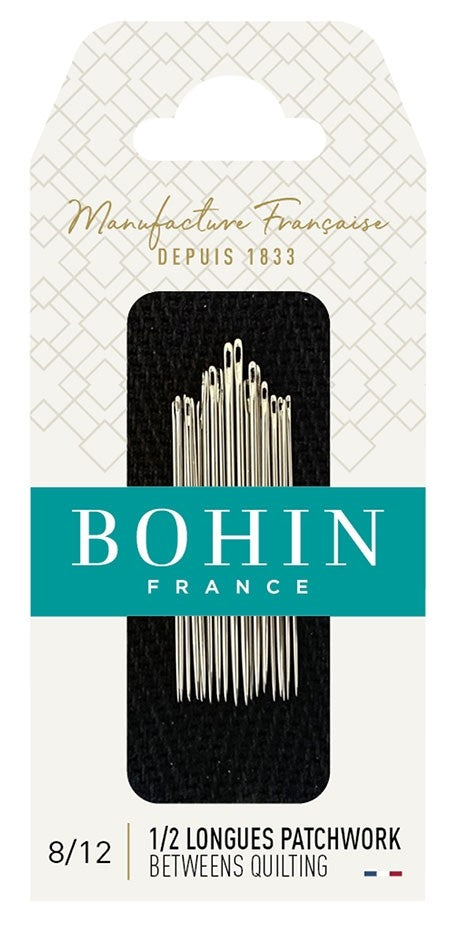 BOHIN | Assorted Between Patchwork Needles, Size No. 8/12