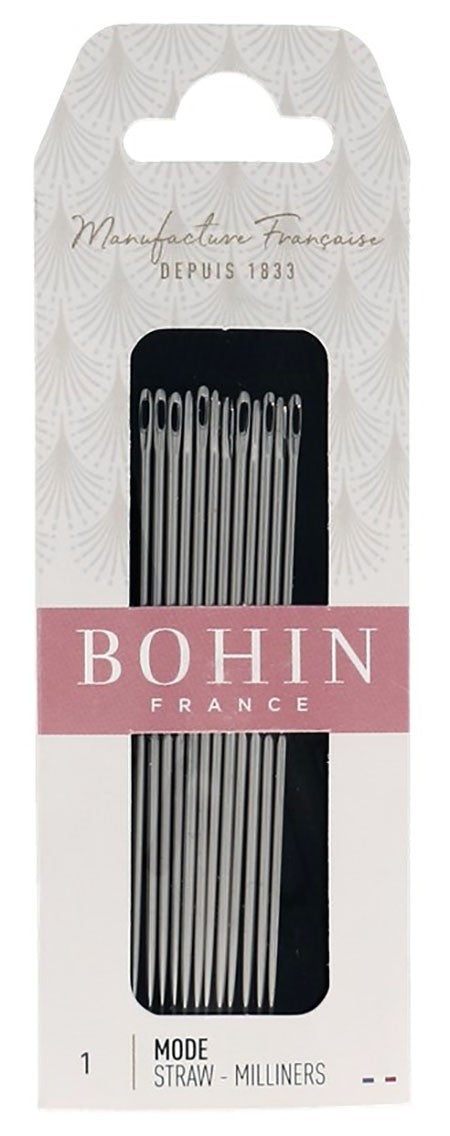 BOHIN | Milliners Needles, Size No. 1, 12pc