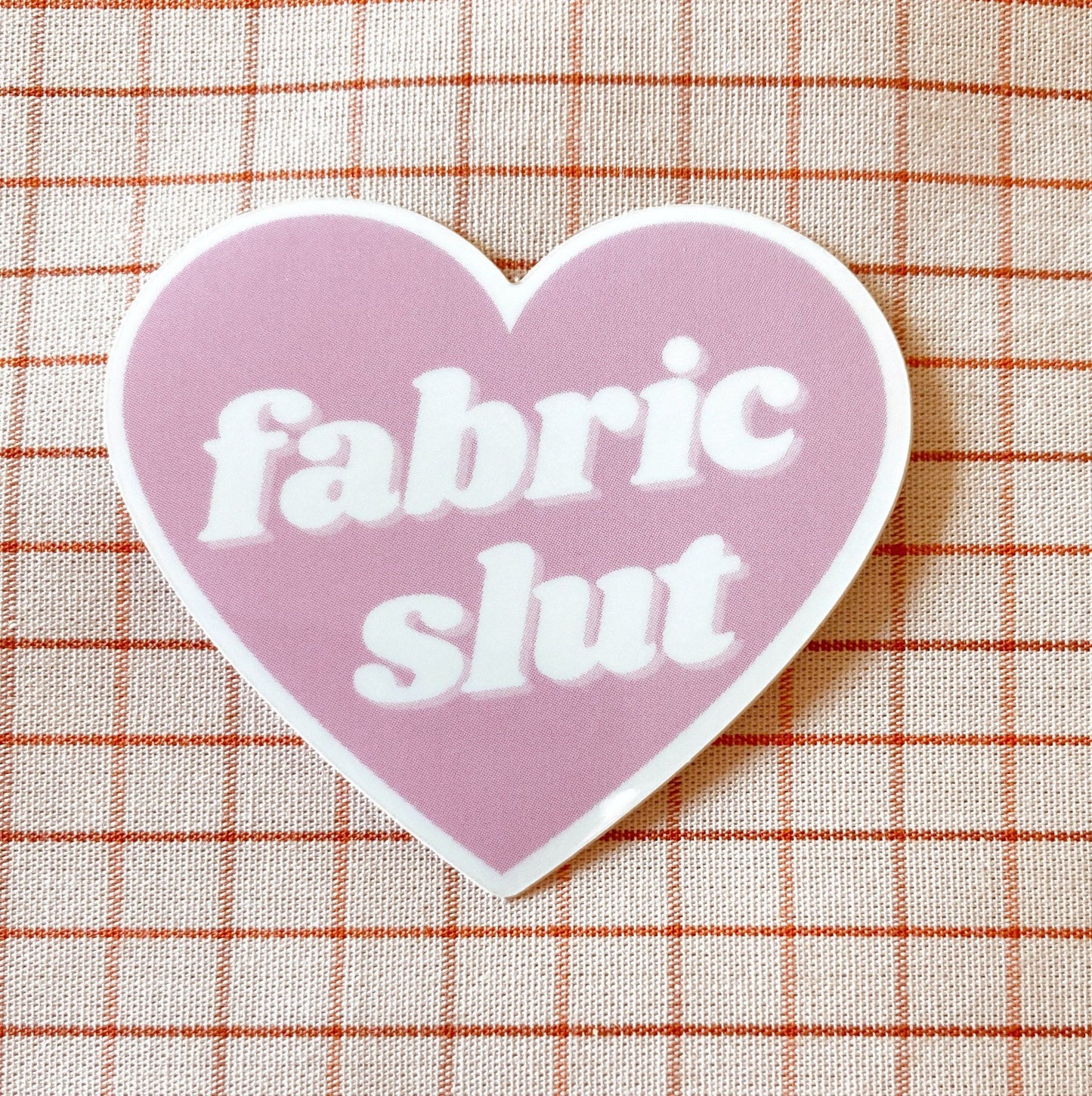 WHIPSTITCH HANDMADE | Fabric Slut Sticker
