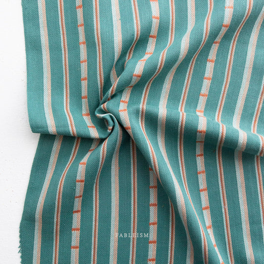 MONARCH GROVE | Ladder Stripe Turquoise