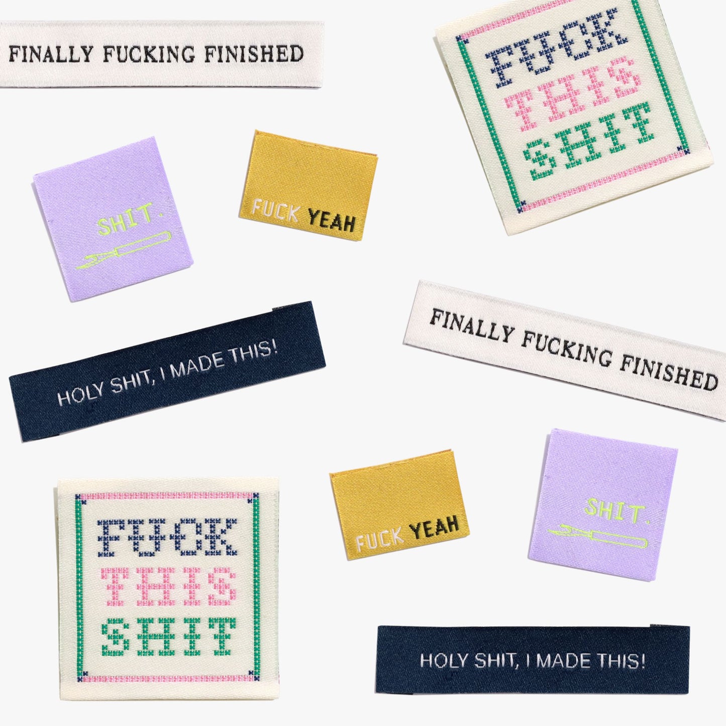 KATM LABELS | The Sweary Sewist 2.0